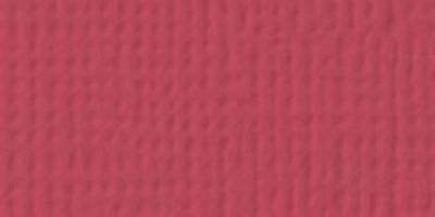 American Crafts - Cardstock - Linen Weave - Scarlet - 25 Sheet Pack