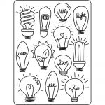 Darice - Embossing Essentials - Embossing Folder - Light Bulbs