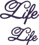 Cheery Lynn Designs Die - Life (Set of 2)