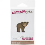Cottage Cutz - Scrapping Cottage - Die - Bear Cub 1.4"X1.3"
