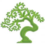 Spellbinders - Shapeabilities - Die D-Lites - Bonsai Tree