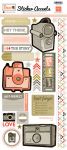 Echo Park Paper Company - Mini Theme - OH' SNAP - 12" x 6" Sticker Accent Pieces
