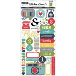 Echo Park Paper Company - Mini Theme - My Life - 12" x 6" Sticker Accent Pieces