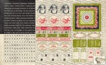 Authentique - Festive - Elements 12" x 8" Sticker Sheet