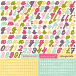 Echo Park - Springtime - Springtime Alpha Sticker