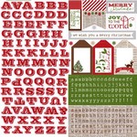 Echo Park Paper Co - Very Merry Christmas - Alpha Stickers